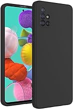 for Samsung Galaxy A51 4G Case Black, Scratch Resistant with Soft Touch, Slim Thin Phone Cover for Samsung Galaxy A51 4G