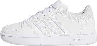 Womens Hoops Classic Lace Up Sneakers Shoes Casual - White
