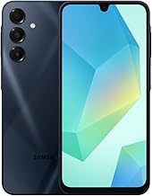 Galaxy A16 4G LTE (128GB + 4GB) International Model SM-A165M/DS Factory Unlocked 6.7" Dual Sim 50MP Dual Cam (256GB SD Card Bundle) (Black)
