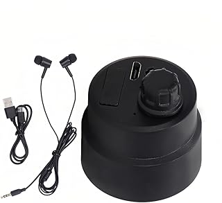 Water Leakage Detection, Wall Pipe Leak Listen Detector Underground Monitor High Sensitive Sound Intensifier Ear Listening Device with Earphone for Home Bedrooms Basement Kitchen Bathroom Laundry