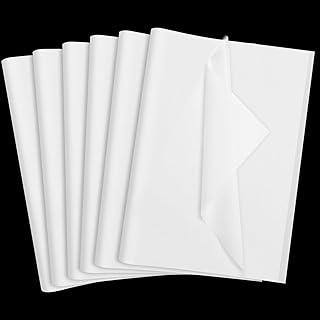 woric 160 Sheets White Tissue Paper Bulk 14 X 20 Inches Wrapping Tissue Paper for Gift Bags Art Crafts Weddings Baby Shower Birthday Graduation Decor and Box Bag Filler