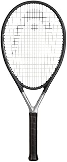 Head Ti S6 Tennis Racket Pre-Strung Head Heavy Balance 27.75 Inch Racquet - 4 3/8 in Grip
