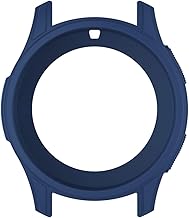 for Galaxy Watch 46mm Silicone Protective Case Cover Shell, Smartwatch Protective Case for Samsung Galaxy Watch 46mm/ Samsung Gear S3 Frontier SM-R760 Smartwatch, Soft and Durable(Navy Blue)