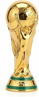Soccer Champion Trophy Replica Gold Cup – Plastic Premium Football Trophy Collectible for Fans, Office Desk, Parties & Sports Decorations