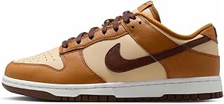 Women's Nike Dunk Low SE Shoes in Desert Ochre/fauna Brown-pale Vanilla H