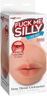 Products Pipedream Extreme Toyz Fuck Me Silly to Go Deep Throat Cock Sucker