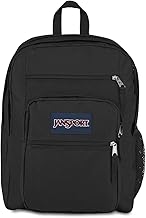 Laptop Backpack - Computer Bag with 2 Compartments, Ergonomic Shoulder Straps, 15” Laptop Sleeve, Haul Handle - Black
