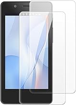 [2 Pack Tempered Glass Screen Protector Compatible with BQ Aquaris E5 (5 Inch), HD Clear Anti-Scratch Bubble-Free Case Friendly