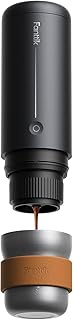 Fanttik Cafein 11 Portable Coffee Machine, Self-Heating Electric Espresso Machine with USB-C, 20 Bar Coffee Maker for Travel, Hiking, Gym and Office, Ideal for Dad