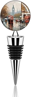 Red Wine Stoppers, London Impression Printed Red Wine Stoppers,durable Red Wine Stoppers,household Red Wine Stoppers
