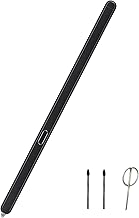 Galaxy Z Fold 6 S Pen Fold Edition for Samsung Galaxy Z Fold 6 Slim S Pen, Galaxy Z Fold 6 SPen Fold Edition Replacement for Samsung Galaxy Z Fold 6 Touch Stylus Pen +Tips/Nibs+Card Pin (Black)