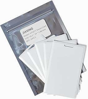 30pcs T5577 Thick Smart Cards, Contactless 125khz RFID Rewritable Proximity Clamshell Weigand Prox Card, Compatible with 1386 1326 H10301 Format Readers and Keyless Entry Access Control Systems