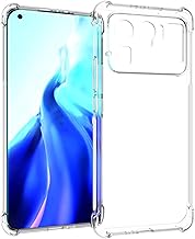 Case for Mi 11 Ultra Clear TPU Four Corners Protective Cover Transparent Soft