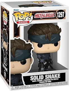 Pop! Games: Metal Gear Solid - Solid Snake - Collectable Vinyl Figure - Gift Idea - Official Merchandise - Toys for Kids & Adults - Video Games Fans - Model Figure for Collectors