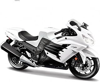 Motorcycle Model for Kawasaki Ninja ZX-14R,H2R, 1:12 Scale Vehicle Model Racing Motorcycle Model Sports Bike Replica Alloy Car Model Men's Gift(ZX-14R)
