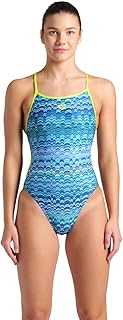 ARENA Womens Performance Women's Ondulation Lace Back Training Swimsuit Ladies Bathing Suit