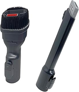 SCREENTRONICS Combination Soft Brush with Crevice Head Dust Tool Set Attachment Compatible Replacement for Samsung Jet 60 75 75+ 90 Series Cordless Stick Vacuum Cleaner
