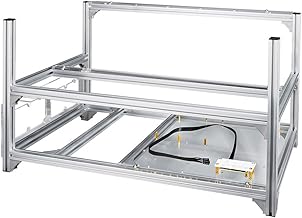 6 GPU Aluminum Mining Rig Open Air Frame Case