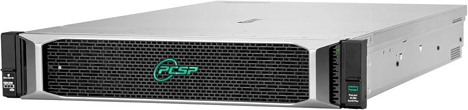 PCSP DL380 G10 8B SFF 2U Server, 2X Intel Xeon Gold 6130 2.10Ghz (32-cores Total), P408i-a RAID, 2X 10Gb SFP + 4X 1GbE, 8X 600GB SAS 10K 2.5" HDD (Renewed) (64GB DDR4)