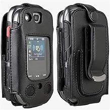 Verizon Wireless Samsung U680 Convoy 3 Original Swivel Fitted Case Soft Black Leather Holster