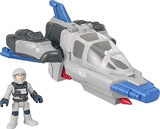 Fisher-Price Disney and Pixar Lightyear Toys Imaginext Hyperspeed Explorer XL-01 Spaceship & Buzz Lightyear Figure Set for Pretend Play Ages 3+ Years