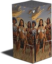 Skin Compatible with Xbox Series X - African Queens | Protective, Durable, and Unique Vinyl Decal wrap Cover | Easy to Apply and Change Styles | Made in The USA (MIXBSERX-African Queens)