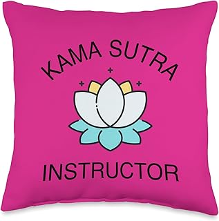Kama Sutra Instructor Throw Pillow