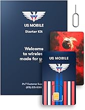 Prepaid SIM Card (US Mobile) - Custom Plans from $4/mo. Unlimited Plans from $17/mo.