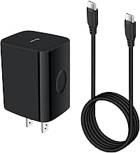 Type C Charger,20W PD USB C Wall Charger Fast Charging Block & 6ft Android Phone Charger Cable Compatible iPhone 16 15 Pro Max Samsung Galaxy A15 A14 5G,A24,A54,A13,S22,S21 FE,A53,Z Flip3,Z Fold,Note