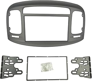 Double Din Radio Dash Installation Mount Trim Kit Compatible with Hyundai Accent 2009-2012 Stereo Bezel