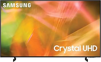 65-Inch Class Crystal 4K UHD AU8000 Series HDR, 3 HDMI Ports, Motion Xcelerator, Tap View, PC on TV, Q Symphony, Smart TV with Alexa Built-In (UN65AU8000FXZA, 2021 Model)