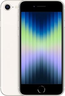 Apple iPhone SE 3rd Gen, 128GB, Starlight - Locked to T-Mobile (Renewed)