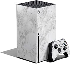 MightySkins Glossy Glitter Skin Compatible with Xbox Series X Bundle - Frost Marble | Protective, Durable High-Gloss Glitter Finish | Easy to Apply and Change Styles | Made in The USA