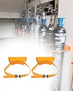 Adjustable Wall Mount Canister Holder for Nitrous Oxide & Propane Cylinders - Fixed Shelf Rack for Hospitals & Clinics, Space-Saving Design, Durable & Reliable Storage Solution