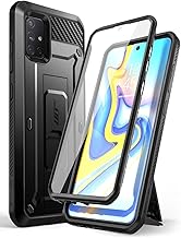 SUPCASE for Samsung Galaxy A71 5G Case [Not for A71 5G UW Verizon], [Built-in Screen Protector & Stand & Belt Clip] Full-Body Heavy Duty Rugged Protective Phone Case for Samsung A71 6.7", Black
