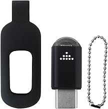 New Universal Smartphone IR Remote Adapter, USB-C Infrared Blaster Control for Android & for Apple TV/AC/DVD/Roku/Vizio/S-amsung, Includes Keychain & Silicone Case (Black)