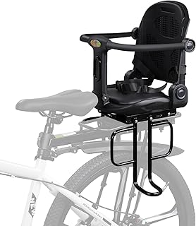 Rear Child Bike Seat, Rear Kid Bike Seat, Toddler Bike Seat for Adult Bikes for Baby Ages 6 Months to 6 Years