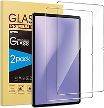 Screen Protector for Samsung Galaxy Tab S10 Plus/S9 Plus/S9 FE Plus/S7 FE 5G/S8+ 12.4 Inch, HD Tempered Glass for galaxy Tablet S10+, Anti-Scratch, High Response -2 Pack