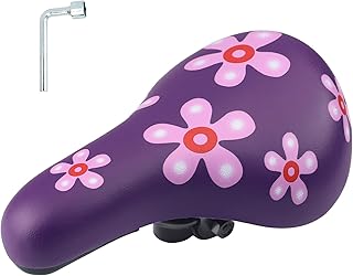 WEEROCK Kids Bike Seat, Child Bike Seats for 14" 16" 18" 20" 24" Kid Bicycle, Kids Bike Replacement Saddle for Boys Girls Bicycles