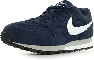 Men's Nike Md Runner Trainers in Midnight Navy White Wolf Grey