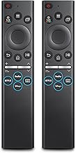 (Pack of 2) Universal Remote for Samsung TV Frame Solar Serif Crystal Curved LED QLED OLED Neo UHD SUHD HDTV 4K 8K 7 8 9 Series Smart TV Remotes Control Replacement - 2 Year Warranty