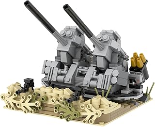 WW2 Military Artillery Position Building Blocks Set（361Pcs, The Best Gift for History Buffs.