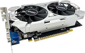 GeForce GTX 750 Ti 4GB Graphics Card,GDDR5,128bit,HDMI,DVI,VGA,Video Card for PC Working,Computer GPU,PCI Express x16,Dual Fans,DirectX 12