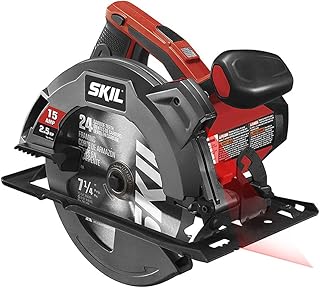 SKIL 15 Amp 7-1/4 Inch Circular Saw with Single Beam Laser Guide - 5280-01