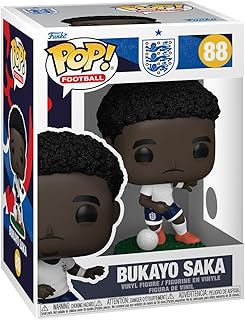 Pop! Football: England - Bukayo Saka - World Cup 2026 - Collectable Vinyl Figure - Gift Idea - Official Merchandise - Toys for Kids & Adults - Sports Fans - Model Figure for Collectors