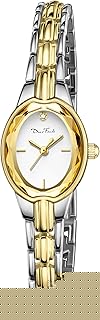 Gold Watches for Women Easy Read Ladies Quartz Wrist Watches with Small Vintage Bracelet