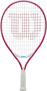 Wilson Ultra Power 19" Junior Recreational Tennis Racket - Pink/White/Blue