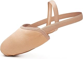 Half Soles Dance Shoes Women Men Canvas Lyrical Pirouette Ballet Shoes Turners Dance Shoes for Contemporary