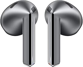 Galaxy Buds3 (2024, ANC) Water Resistant, AI Real-Time Language Interpreter, True Wireless Bluetooth 5.4 Earbuds, Hi-Fi Sound, Noise Cancelling, Touch Control, International Model (Silver)