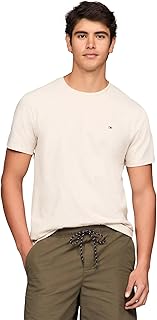 Men's Stretch Jersey Crew Neck T-Shirt Gray